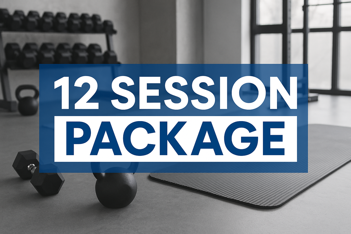 12 Session Package - Official Branded Image