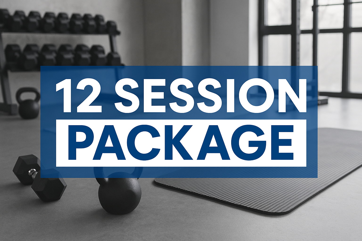 12 Session Package - Official Branded Image